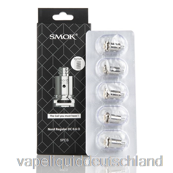 Smok Nord Ersatzspulen 0,6 Ohm Nord Reguläre Gleichstromspulen Vape Liquid